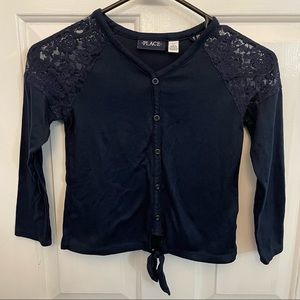 place button down shirt size s 5/6